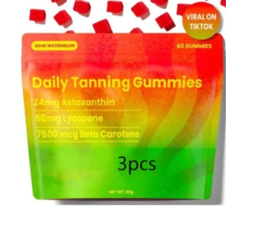 Sun Tanning Soft Gummies (60 Tablets) - Nara's Shop