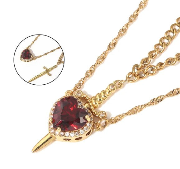 Love Dagger Necklace - Nara's Shop