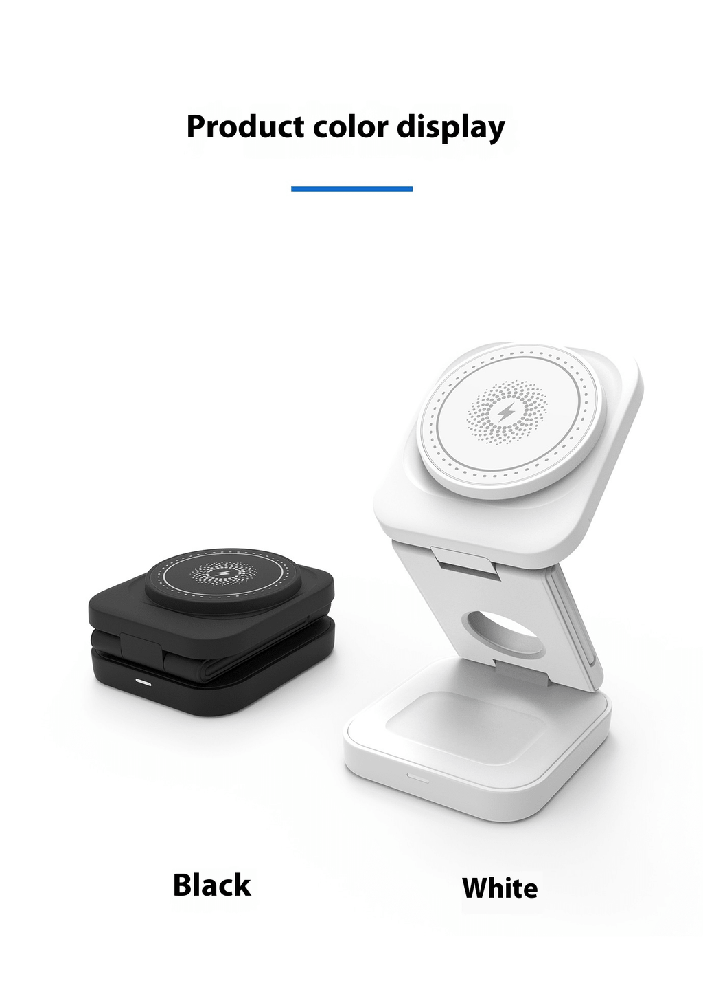 3 IN 1 FOLDABLE WIRELESS CHARGER - Nara's Shop