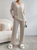 Casual 2-Piece Loungewear Set - Nara's Shop