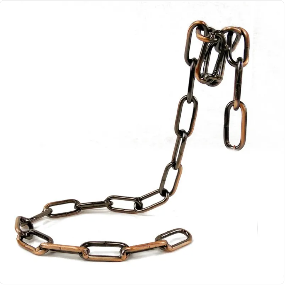 Suspension Chain Wine Rack Metal Holder - Nara's Shop