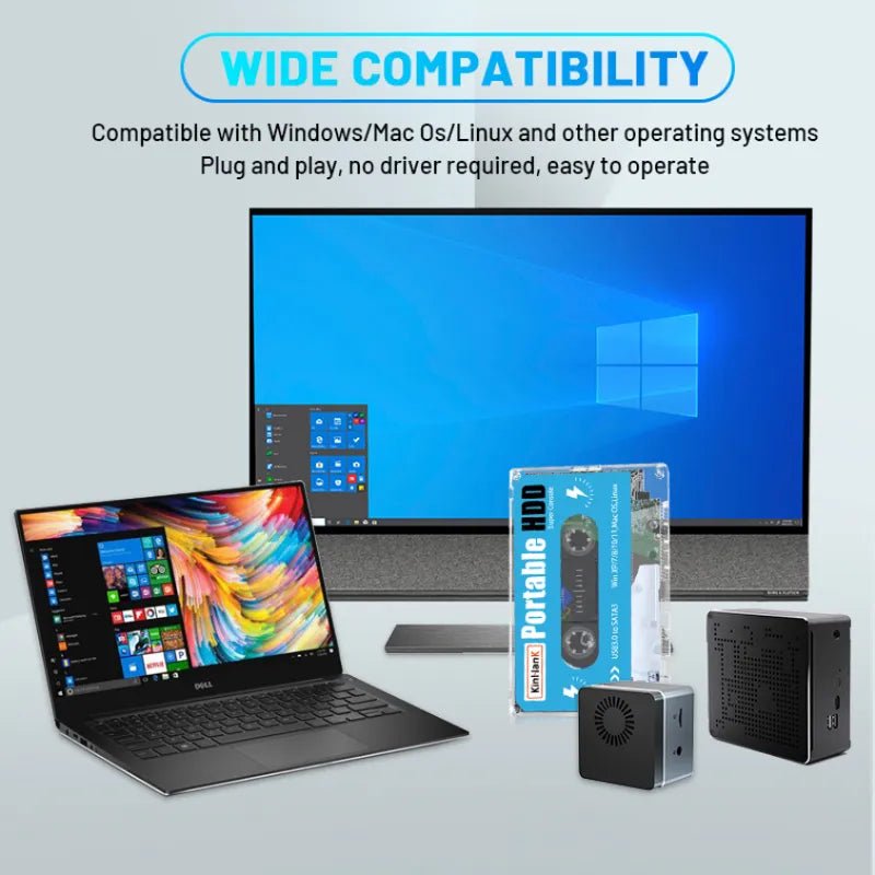 500GB Batocera Internal 55000 Plug-and-play External Mechanical Mobile Game Hard Disk - Nara's Shop