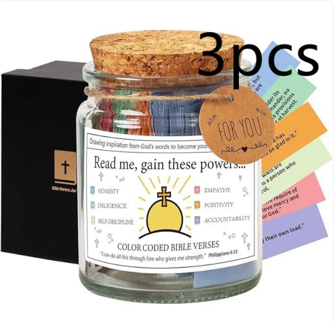 Faith & Joy Verse Jar - Nara's Shop