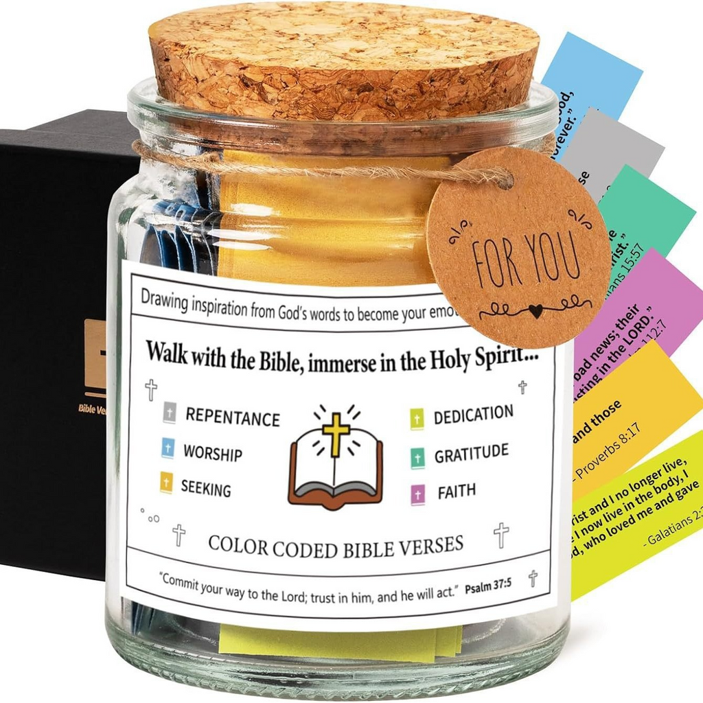 Faith & Joy Verse Jar - Nara's Shop