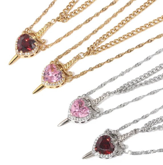 Love Dagger Necklace - Nara's Shop