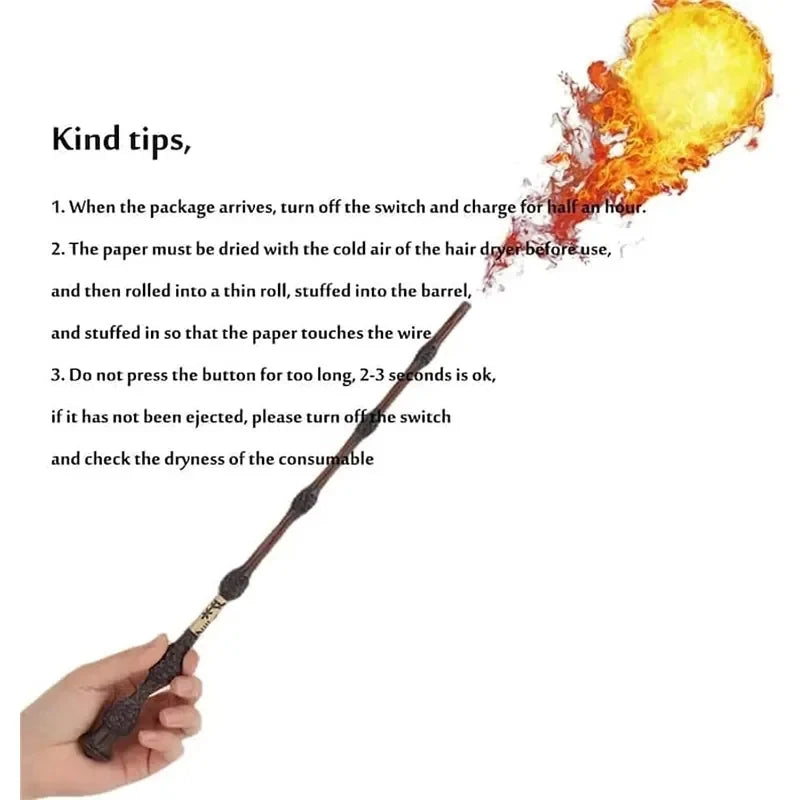 Fire-breathing Magic Wand Toy - Nara's Shop