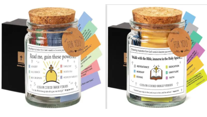 Faith & Joy Verse Jar - Nara's Shop