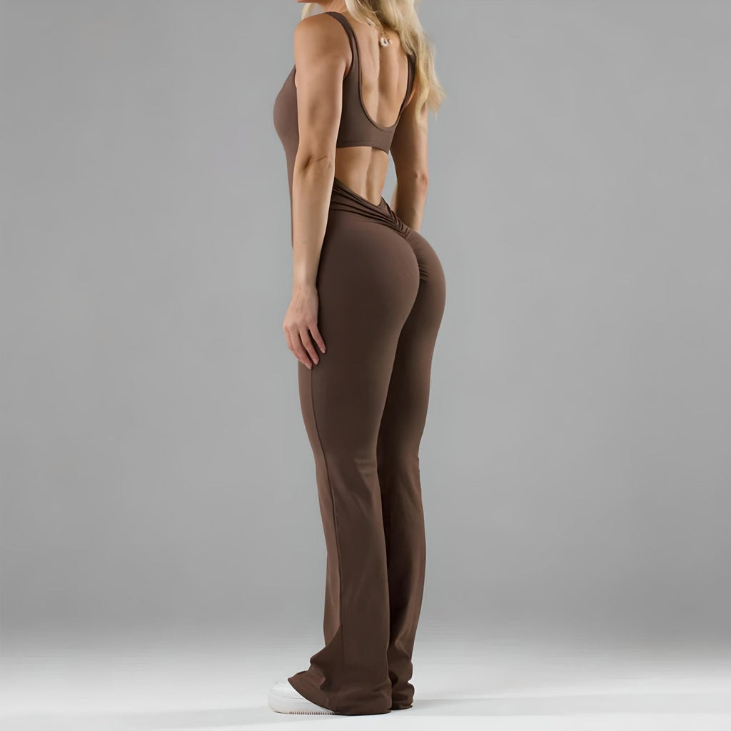 Flared Jumpsuit - Nara's Shop
