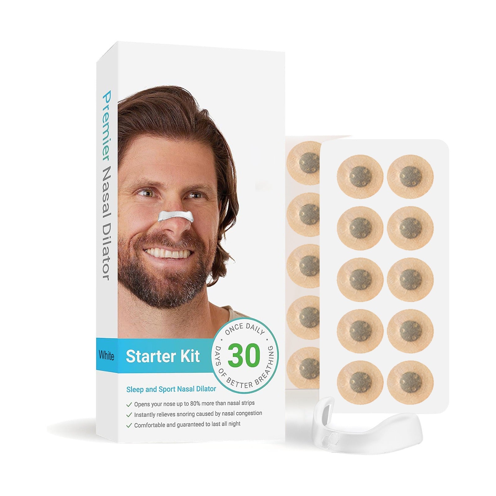Magnetic Nasal Dilator Strips for Better Sleep - Nara's Shop