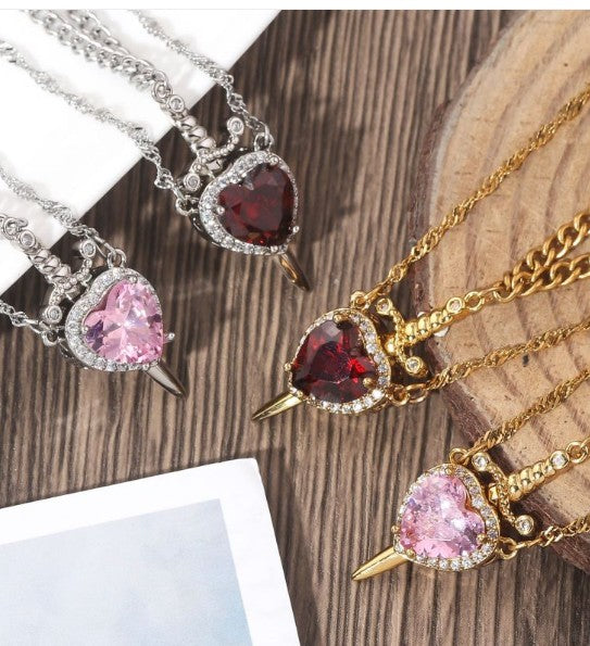 Love Dagger Necklace - Nara's Shop