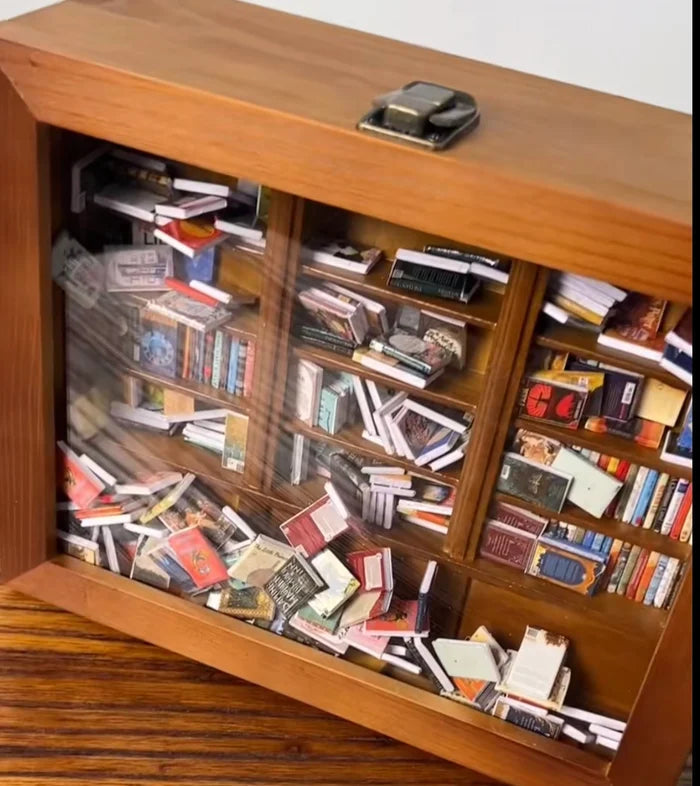 Anxiety Bookshelf | Shake Away Your Anxiety - Nara's Shop