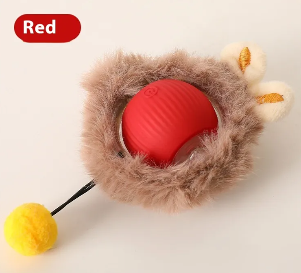 PurrPlay Self-Rolling Cat Toy Ball - Nara's Shop