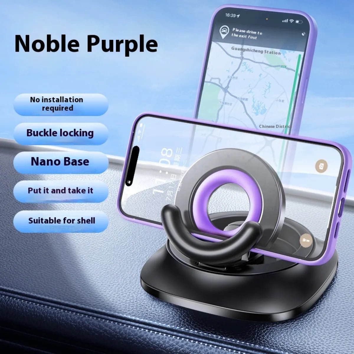 Adjustable Car Mount Magnetic Phone Holder - Nara's Shop