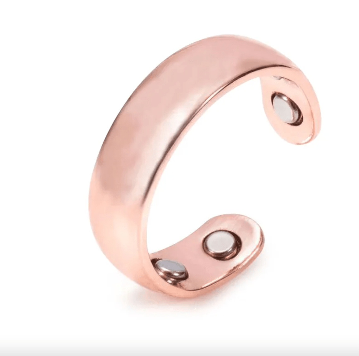 Adjustable Electroplated Copper Magnetic Ring - Nara's Shop