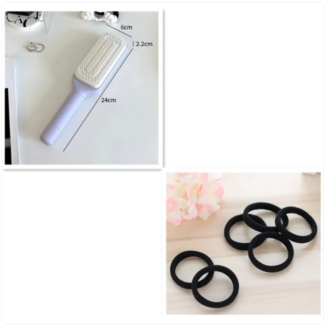 4 In 1 Self Cleaning Brush - Nara's Shop