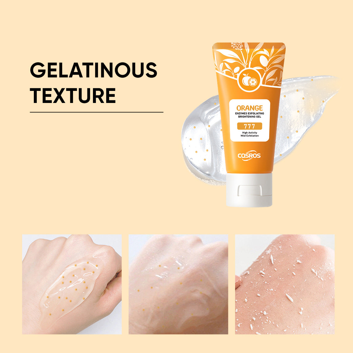 Orange Exfoliating Whitening Gel for Skin Care - Nara's Shop
