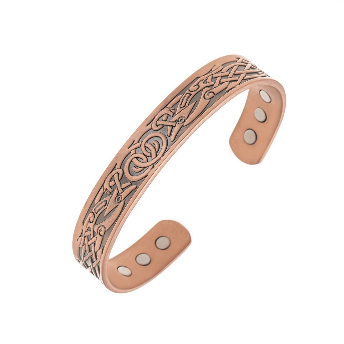Copper Magnetic Bracelet - Vintage Simple Design - Nara's Shop