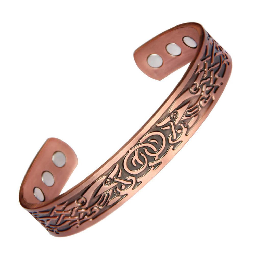 Copper Magnetic Bracelet - Vintage Simple Design - Nara's Shop