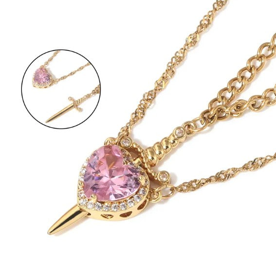 Love Dagger Necklace - Nara's Shop