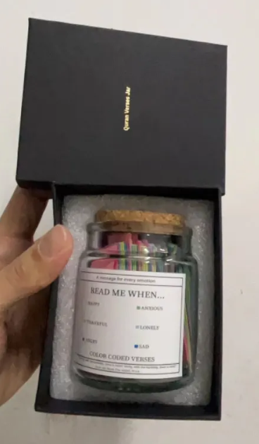 Faith & Joy Verse Jar - Nara's Shop