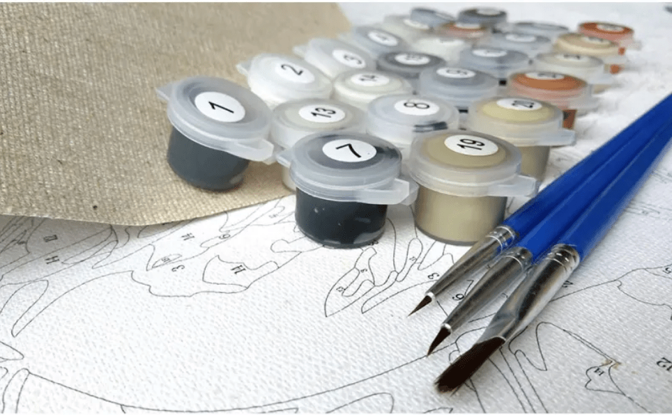 DIY Digital Oil Painting Kit - Nara's Shop