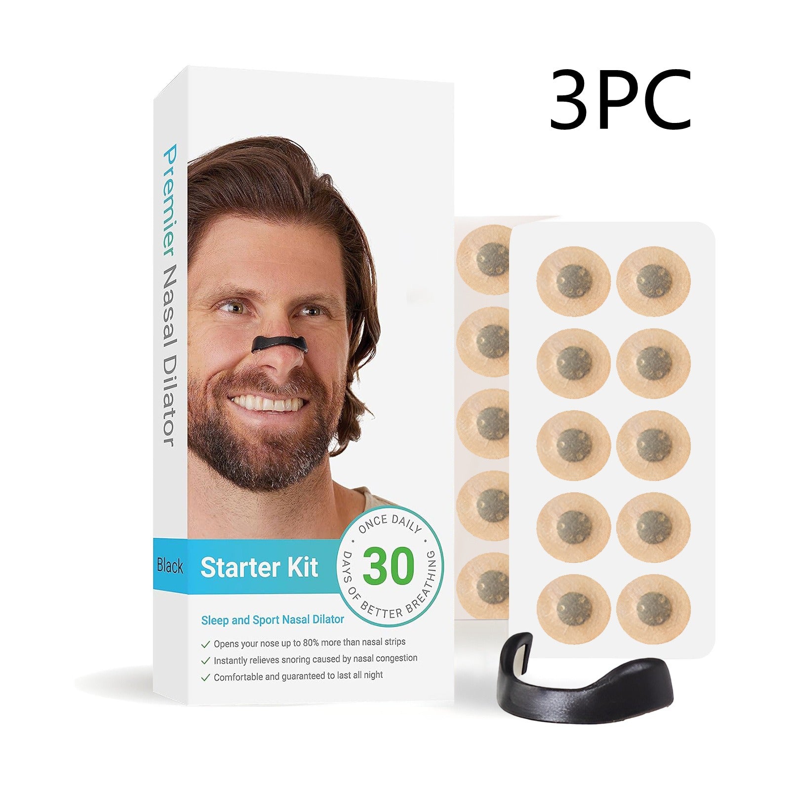 Magnetic Nasal Dilator Strips for Better Sleep - Nara's Shop