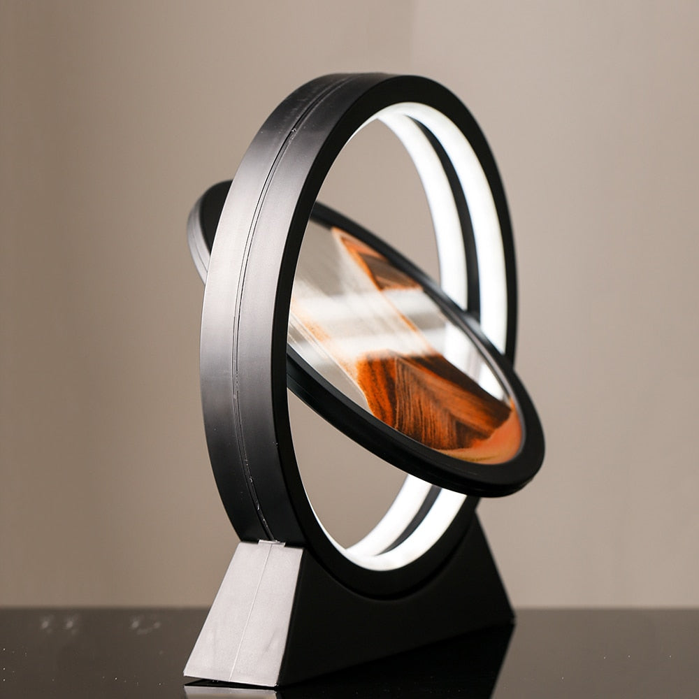 Moving Sand Art Landscape Table Lamp - Nara's Shop