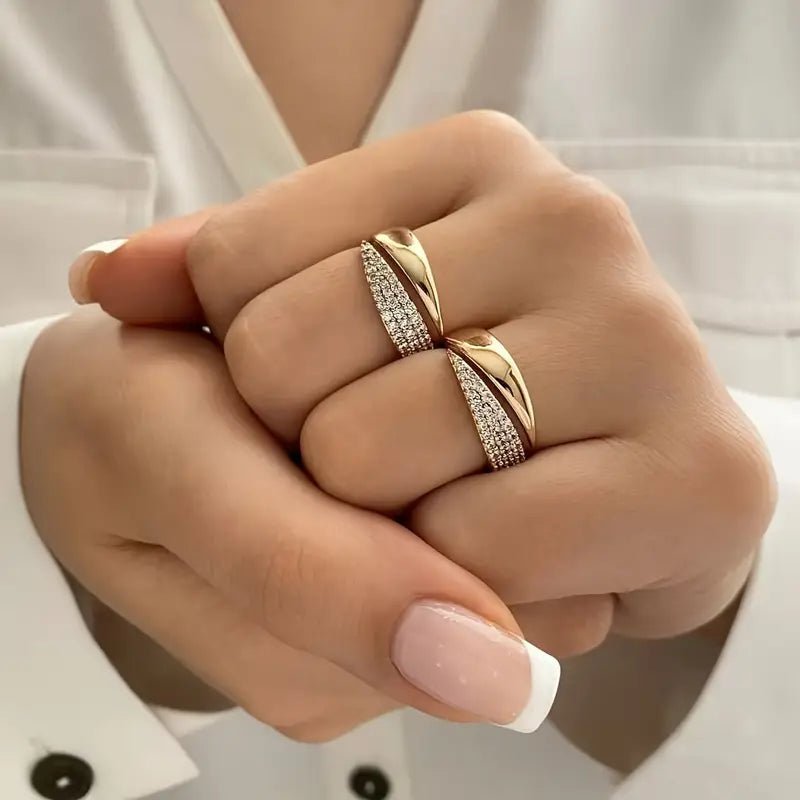 Elegant Adjustable Sparkle Ring - Nara's Shop