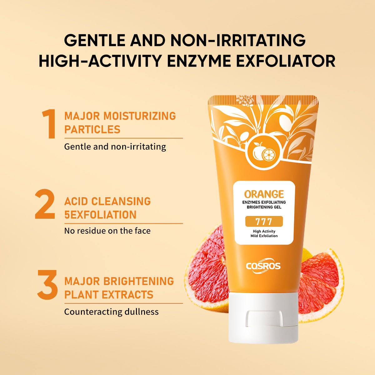 Orange Exfoliating Whitening Gel for Skin Care - Nara's Shop