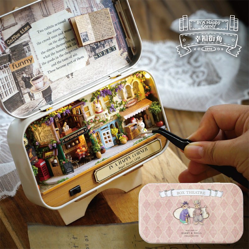 Frozen Box Theater DIY Model House Toy Gift - Nara's Shop