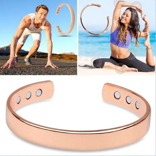 Magnetic Therapy Copper Bracelet - Nara's Shop