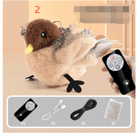Plush Bird Pet Toy - Nara's Shop