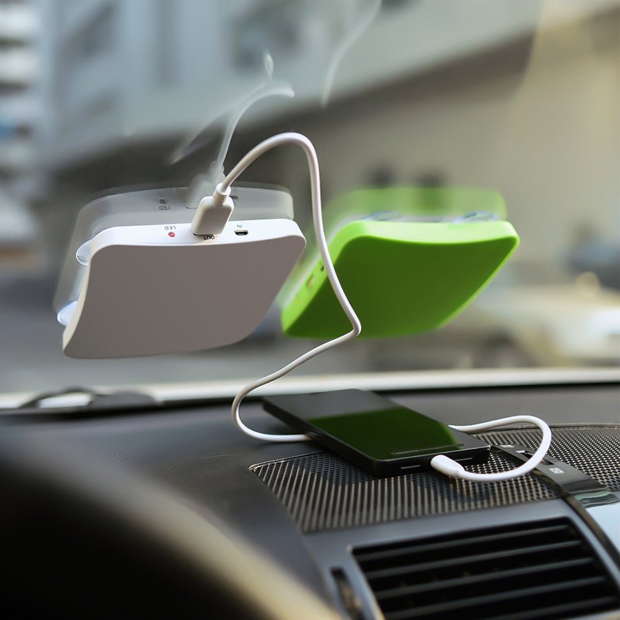 Solar-Powered Suction Cup Portable Charger (Power Bank) - Nara's Shop