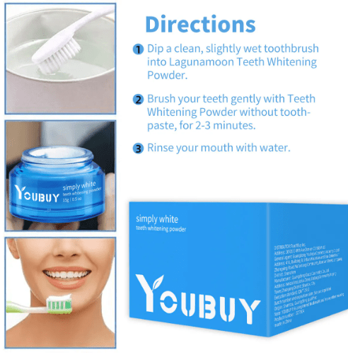 Teeth Whitening Brightening Powder - Nara's Shop