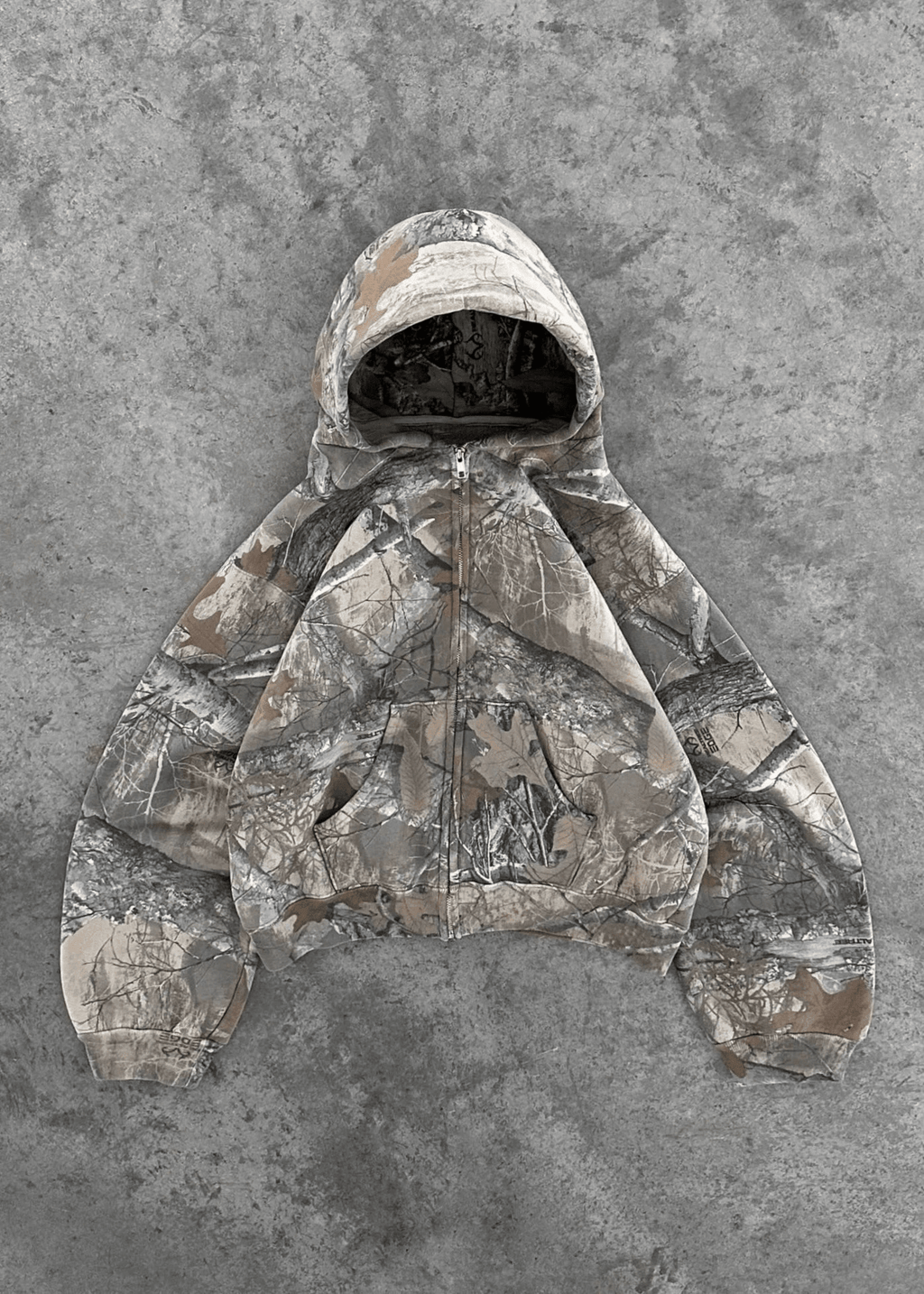 Urban Camo Retro Hoodie - Nara's Shop