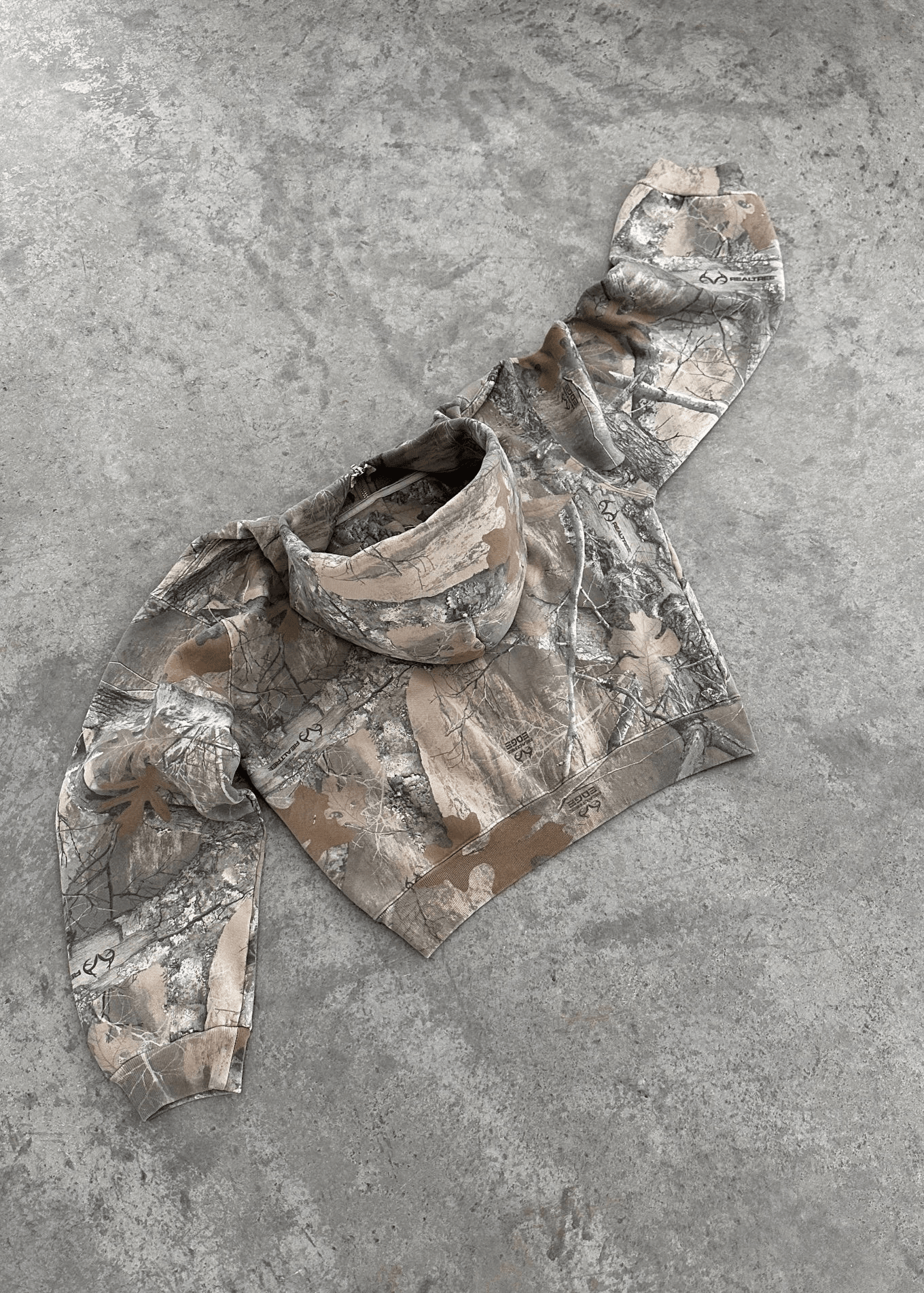 Urban Camo Retro Hoodie - Nara's Shop